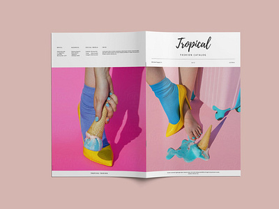 Fashion Catalog / Lookbook Brochure Template