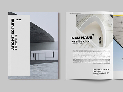 Architecture Portfolio Brochure