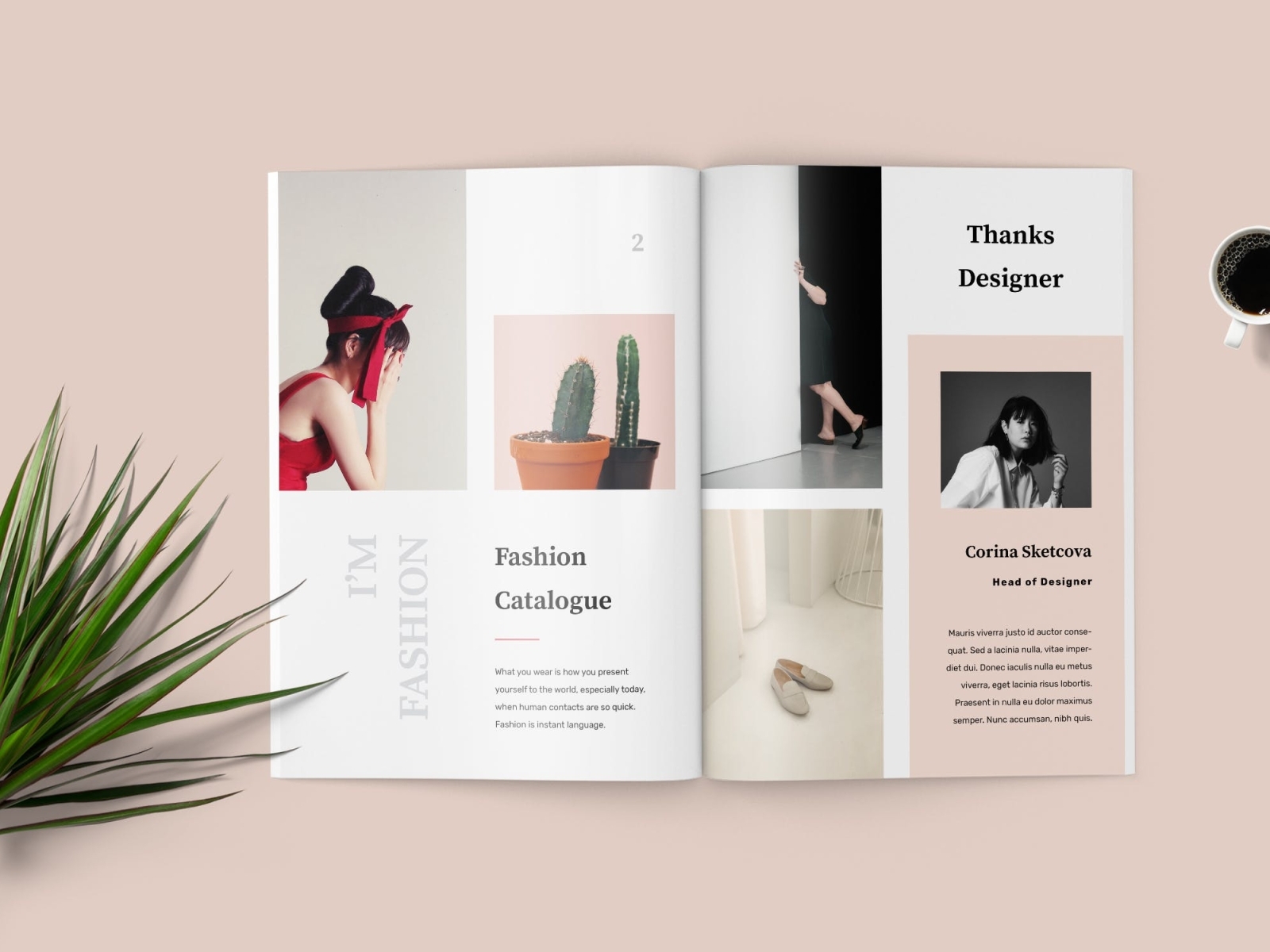 Fashion Lookbook Catalogue by InDesign Vision on Dribbble