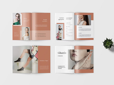 Ghania - Workbook Planner brochure brochure template catalogue clean company profile design identity indesign layered lookbook lookbook catalogue magazine minimalist multipurpose print printable profile template template workbook workbook planner