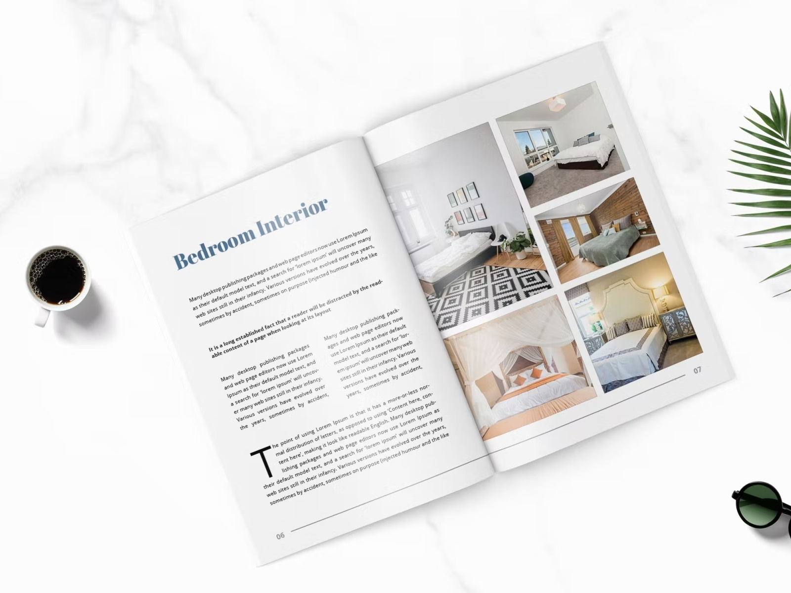 FREE Furniture Magazine Template by PrintMe on Dribbble