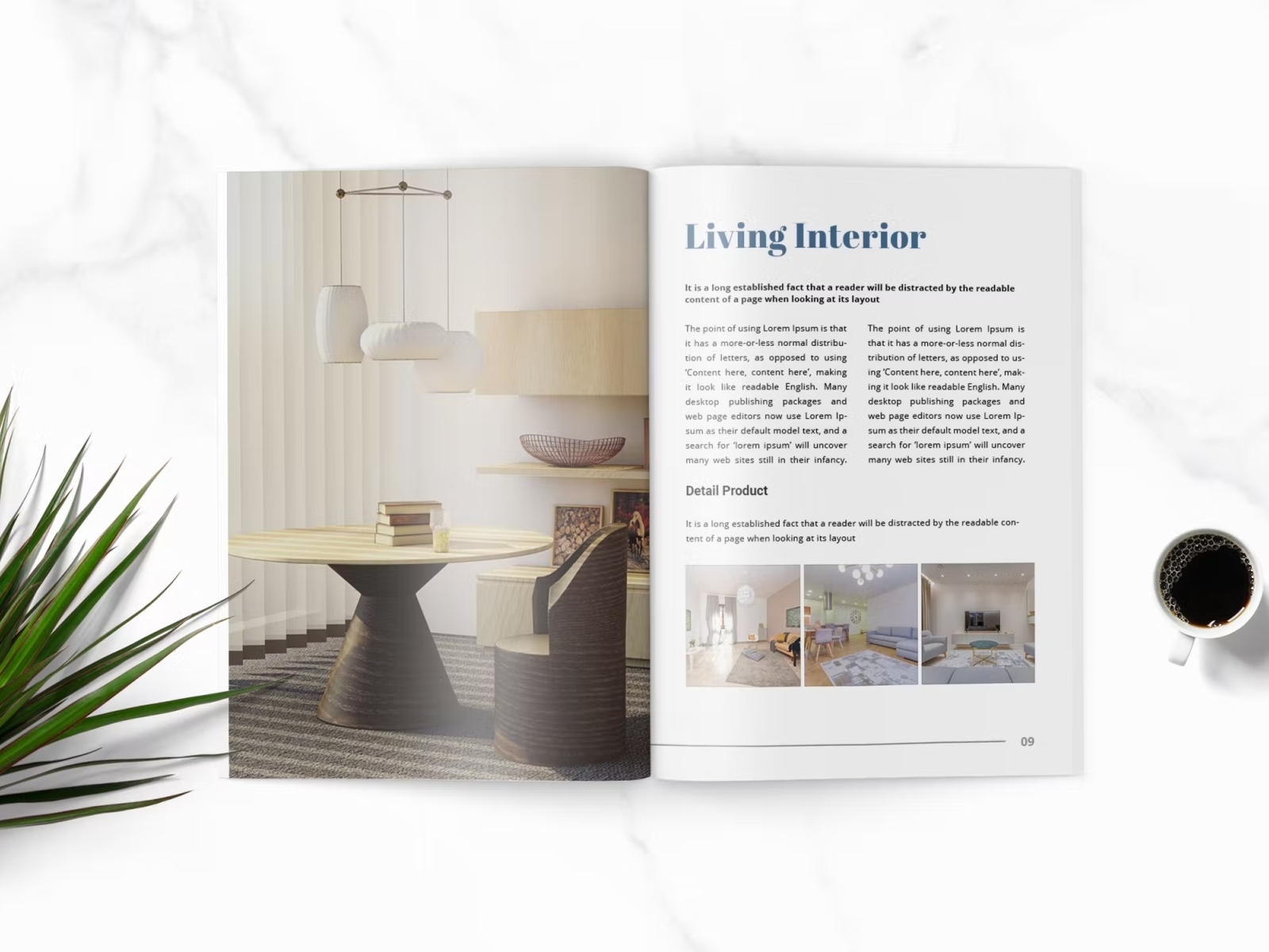 FREE Furniture Magazine Template by PrintMe on Dribbble