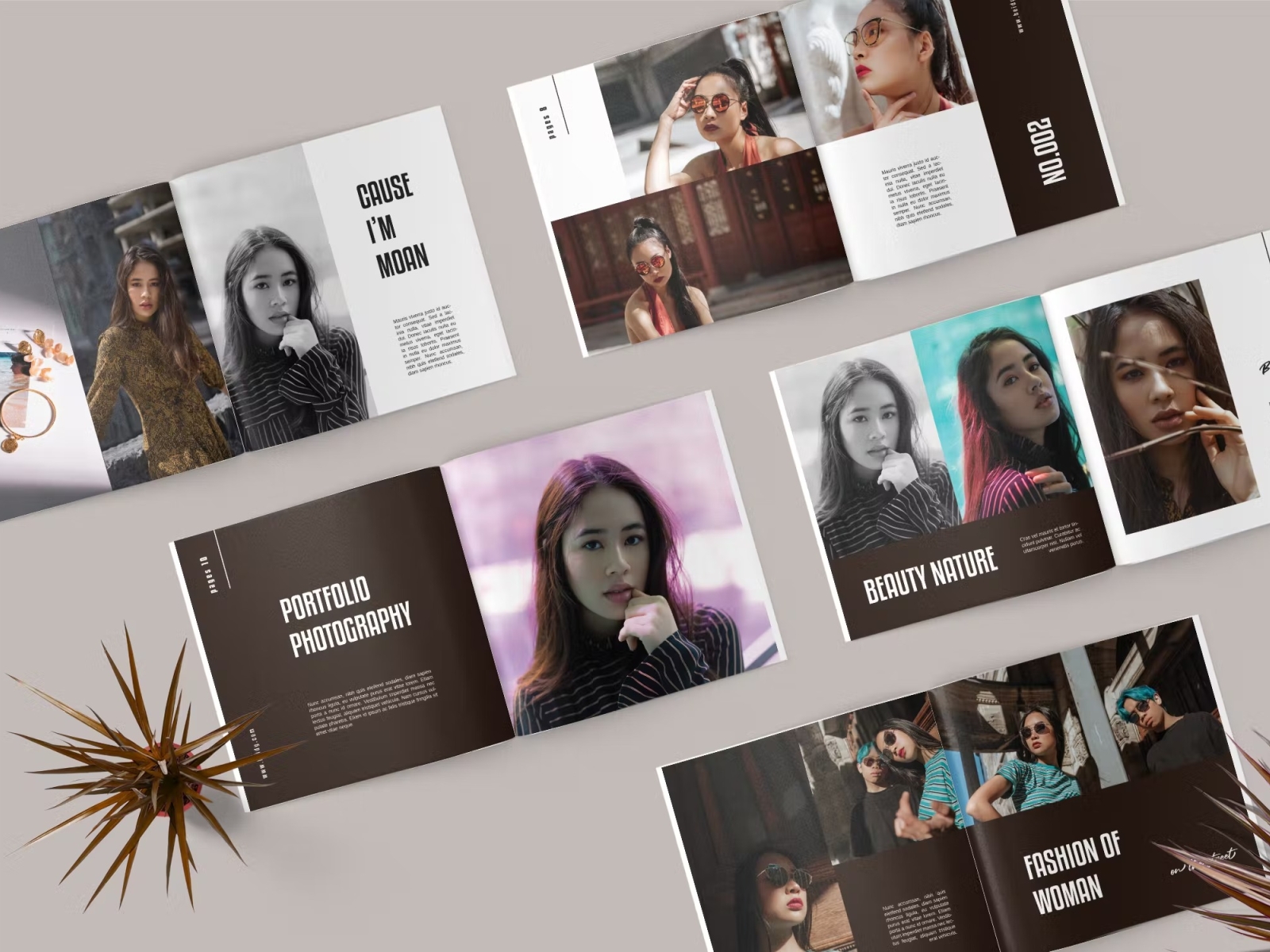 Square Photobook Magazine by InDesign Essence on Dribbble