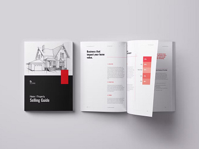 Home Selling Brochure brochure brochure templates business catalog clean construction design developers home home selling homeselling illustration indesign magazine mortgage print printable selling soldhouse template
