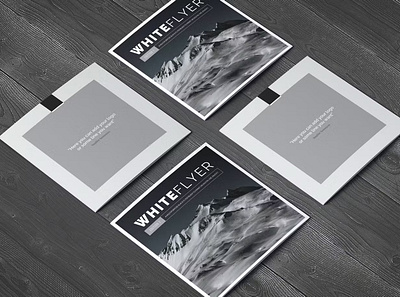 WhiteFlyer Square Trifold agency annual annual report catalog clean design illustration indesign indesign files magazine master pages paragraph style portfolio template prentation print printable square template whiteflyer working