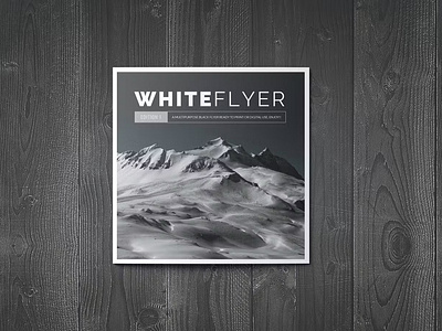 WhiteFlyer Square Trifold