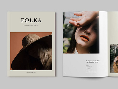 Photography Portfolio Brochure Template