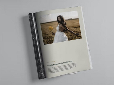 Minimal Fashion Lookbook Magazine Template