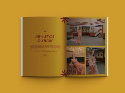 Fun Fashion Magazine Template advertise booklet branding catalog clean cmyk color design fashion magazine fun fashion graphic design illustration indesign magazine magazine template motion graphics print printable retro template vintage