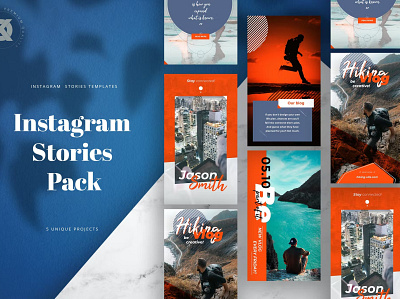 FREE Vlog Instagram Stories Pack branding catalog clean design graphic design illustration indesign instagram instagram stories magazine motion graphics pack print printable stories stories pack template ui vlog vlog instagram