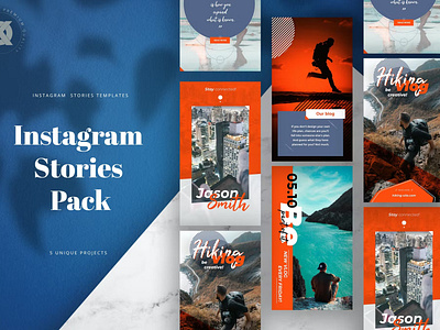 FREE Vlog Instagram Stories Pack branding catalog clean design graphic design illustration indesign instagram instagram stories magazine motion graphics pack print printable stories stories pack template ui vlog vlog instagram