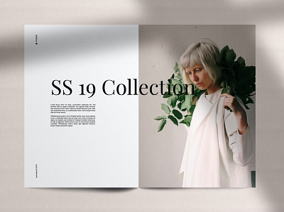 Free LookBook Minimal Fashion Template branding brochure catalog clean design fashion template graphic design illustration indesign lookbook lookbook minimal magazine minimal minimal fashion motion graphics print printable professional template ui