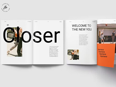 Free Closer Old Photography Portfolio annual book branding catalog clean design graphic design illustration indesign layout magazine minimalist motion graphics old photography photography portfolio print printable publication template zine