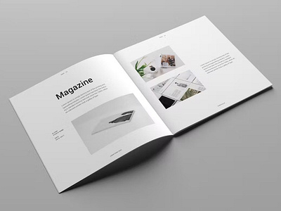 Square Portfolio agency branding catalog clean design graphic design illustration indesign interface layout magazine motion graphics portfolio print printable redesign square portfolio template typography works