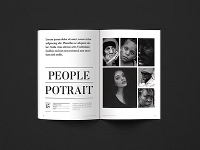 Newspaper Portfolio Brochure branding brochure catalog clean design editorial graphic design illustration indesign lookbook magazine motion graphics newspaper personal portfolio portfolio brochure print printable template ui