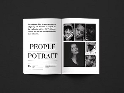 Newspaper Portfolio Brochure branding brochure catalog clean design editorial graphic design illustration indesign lookbook magazine motion graphics newspaper personal portfolio portfolio brochure print printable template ui