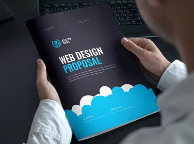 Web Design Proposal 2023 annual annual report brochure 2023 business business brochure business trifold clean flat fold ide indesign information multipurpose product report simple trifold trifold brochure trifold mockup