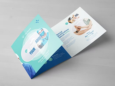 Medical Square Trifold Brochure