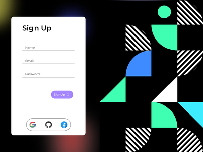 Daily UI :: 001 SignUp Page