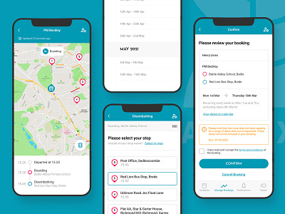 Transport booking and ticket app app u ui ui design ux ux design