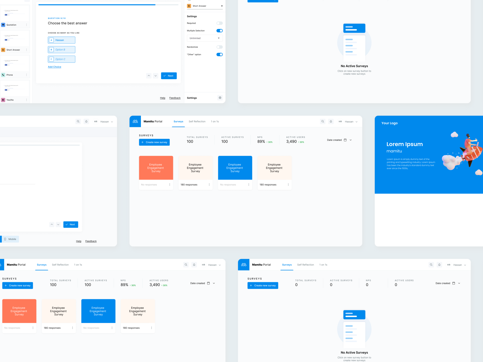 Employee Engagement Tool by Hassan Ahmed Rana on Dribbble