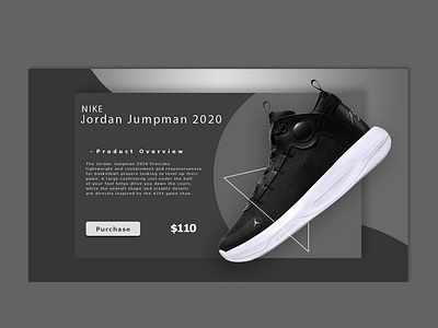 Web Design - Nike Jordans