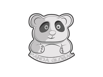 Day3-Panda Logo graphic design illustration illustrator logo mascot vector