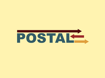 Day42 - Postal Service Logo branding design graphic design illustration illustrator logo typography vector