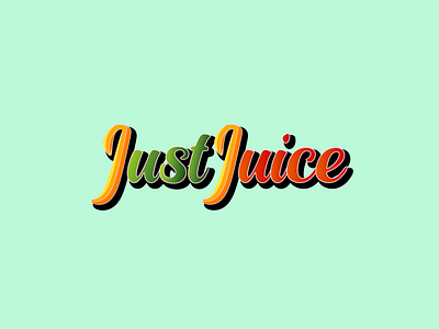 Day47 - Juice Company Logo branding design graphic design illustration illustrator logo typography vector