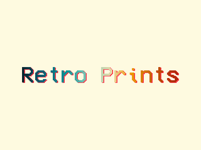 LogoCore Challenge - Retro Prints Logo