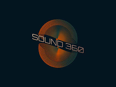 LogoCore Challenge - Sound360 Logo branding design graphic design illustration illustrator logo typography vector