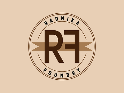 LogoCore Challenge - Radnika Foundry Logo branding design graphic design illustration illustrator logo typography vector