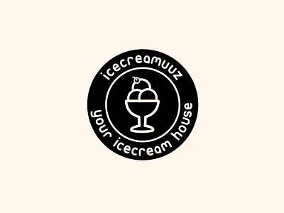 icecreamuuz logo design graphic design illustration logo