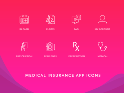 Medical App Icons