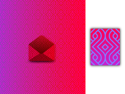 Pattern design for envelope cover coverdesign design envelope pattern