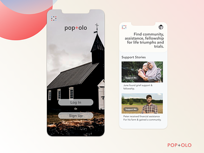 POP+OLO : Church Community App