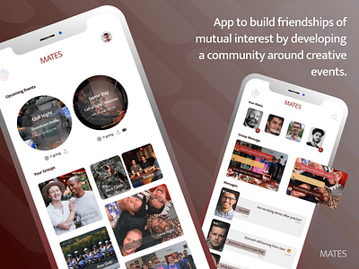 MATES : Friendship & Community App