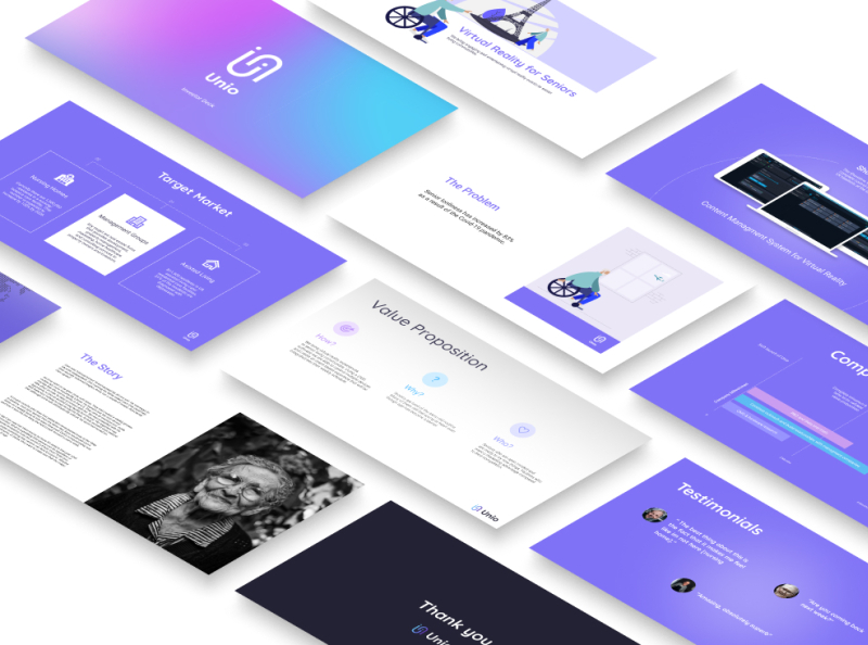 Unio Pitch Deck By Nick Sanchez On Dribbble