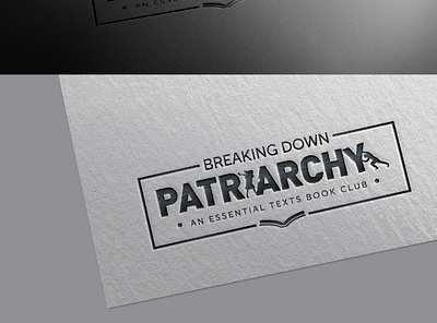 PATrIARCHY LOGO logo minimal typography vector