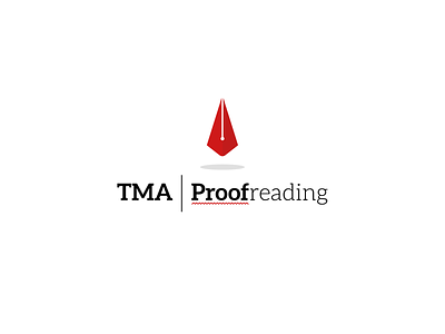 Proofreading business logo.