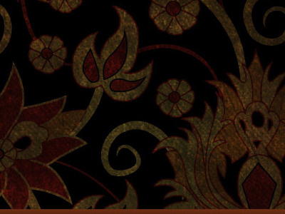 Floral Background Pattern copper dark floral texture website
