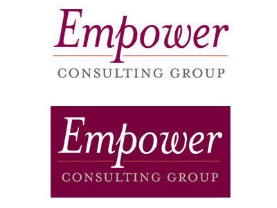 Empower Consulting Logo logo magenta non profit women