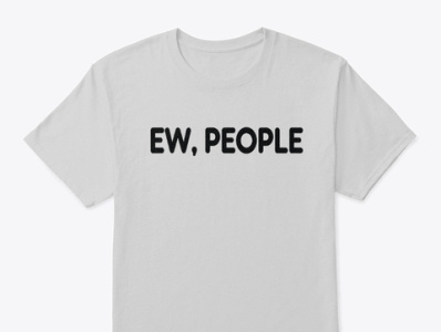 EW People women tshirt// hopster graphic design illustration tshirt design typography