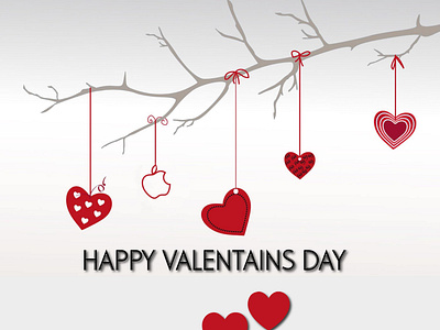 Happy Valentine's Day Gift Card Template