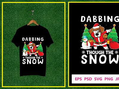 Christmas Dabbing-Dab T-Shirts t vector
