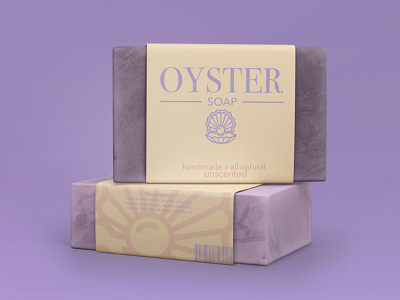 Oyster Soap Package Design