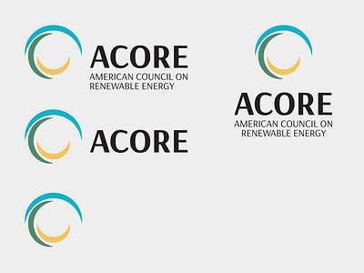 ACORE Logo Redesign branding logo