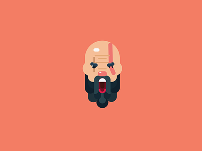 Kratos branding illustration vector