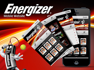 Energizer South Africa Mobile Site Design