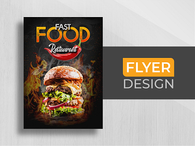 Burger Flyer Design